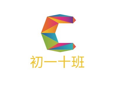 初一十班logo标志设计