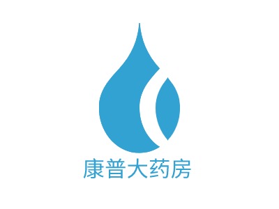 康普大药房门店logo设计