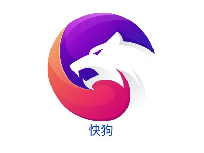 快狗logo标志设计