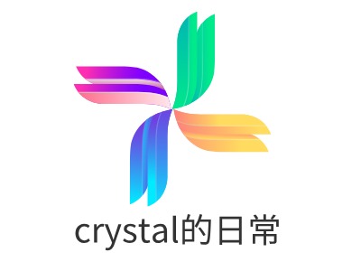 crystal的日常店铺标志设计