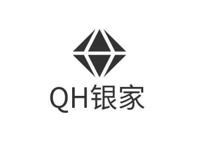 QH银家店铺标志设计