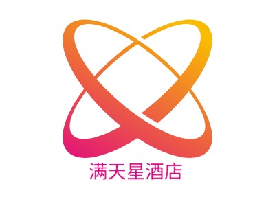 满天星酒店名宿logo设计