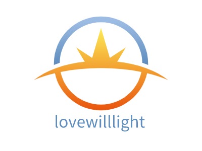 lovewilllight婚庆门店logo设计