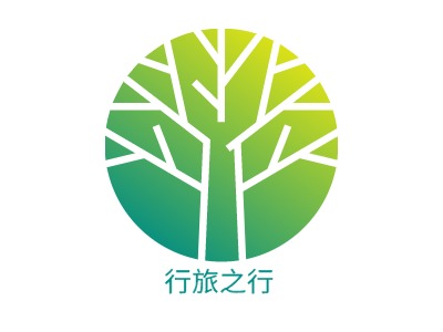 行旅之行logo标志设计