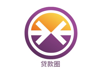 贷款圈金融公司logo设计