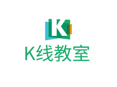 K线教室金融公司logo设计