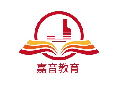 嘉音教育logo标志设计