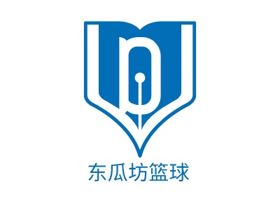 东瓜坊篮球logo标志设计