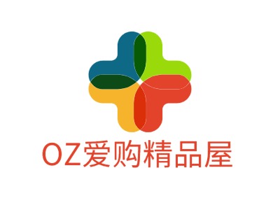 OZ爱购精品屋品牌logo设计