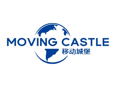 移动城堡logo标志设计
