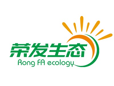荣发生态品牌logo设计