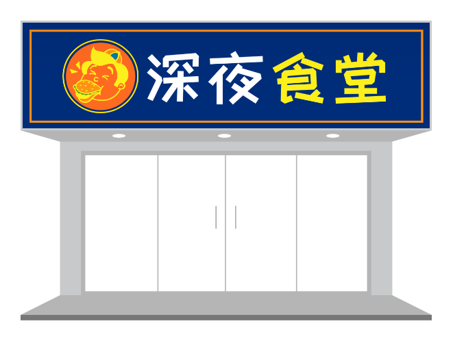 招牌/門頭設計/藍色趣味小吃店門頭招牌店招設計logo設計/取消確定