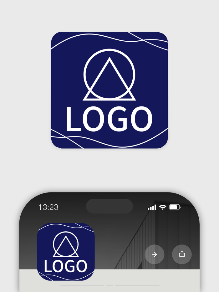 文艺logo海报