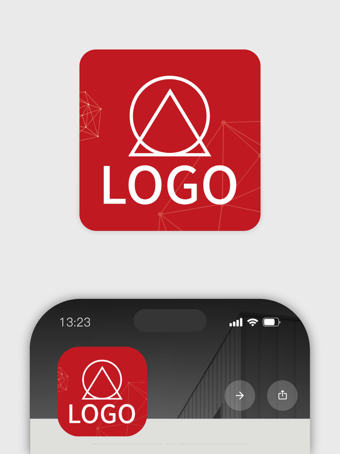 文艺logo海报