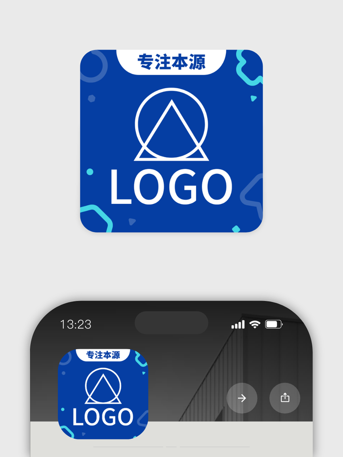 活潑商務(wù)logo頭像設(shè)計