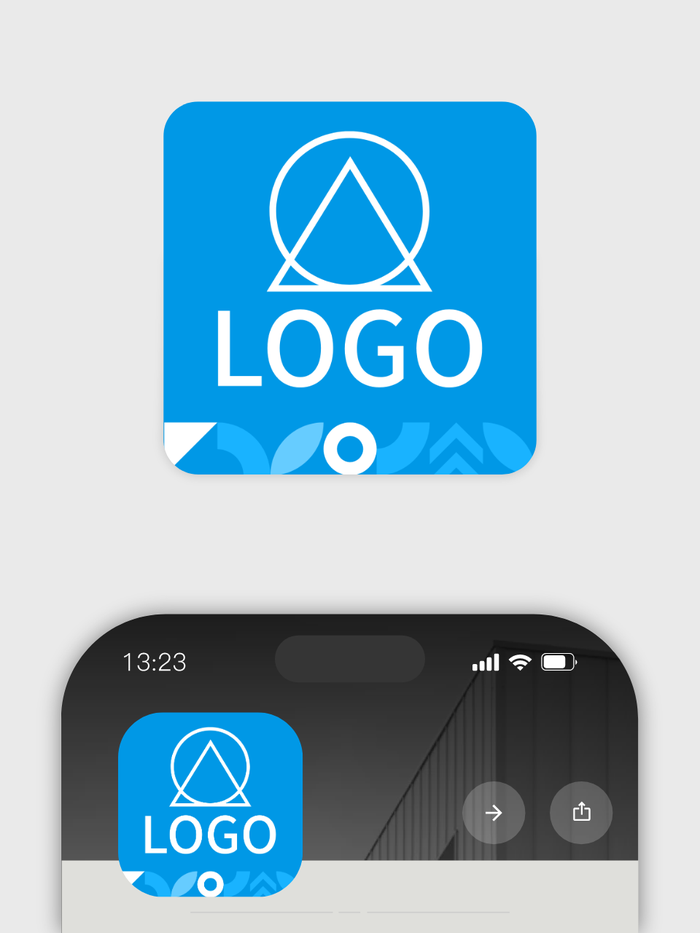 创意拼图logo头像设计