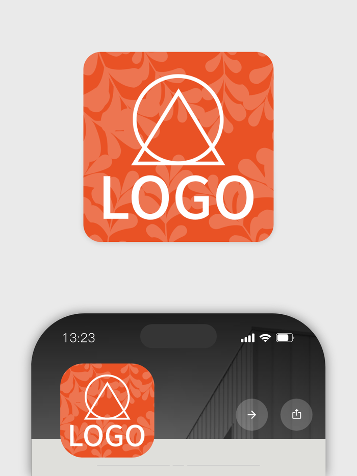 时尚商务logo海报