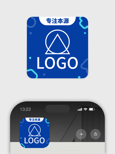 活泼商务logo头像设计