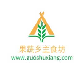 果蔬乡主食坊品牌logo设计