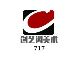 浙江创艺阁美术工作室logo标志设计