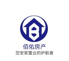 黑龙江佰佑房产企业标志设计