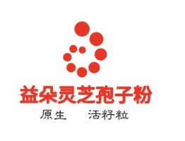 营口益朵灵芝孢子粉品牌logo设计