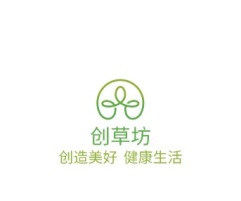 湘潭创草坊店铺logo头像设计