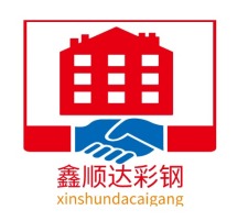 鑫顺达彩钢企业标志设计