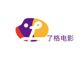 湖南了格电影logo标志设计