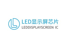 LED显示屏芯片公司logo设计