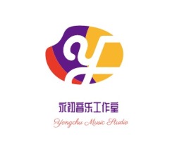 山东永初音乐工作室logo标志设计