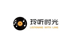 黑龙江LISTENING WITH LINGlogo标志设计