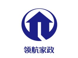 湛江领航家政门店logo设计