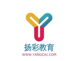 扬彩教育公司logo设计