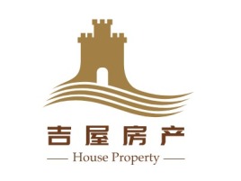 吉屋房产公司logo设计