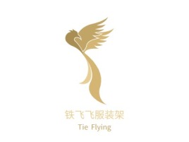 黔东南州铁飞飞服装架公司logo设计