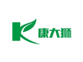 康大狮品牌logo设计