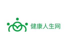 健康人生网品牌logo设计
