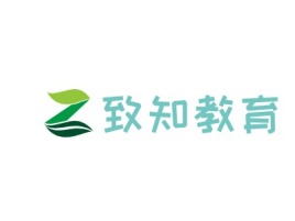 襄阳致知教育logo标志设计
