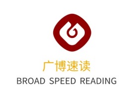 广博速读logo标志设计