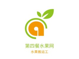 第四餐水果网品牌logo设计