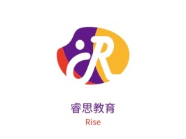 咸宁睿思教育logo标志设计