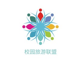 校园旅游联盟logo标志设计
