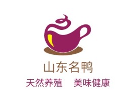 山东名鸭品牌logo设计
