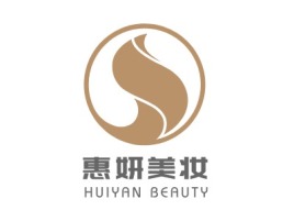 河北Huiyan Beauty门店logo设计