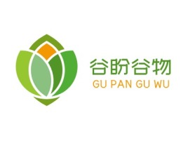 谷盼谷物品牌logo设计