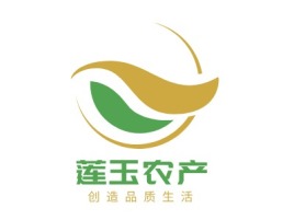 莲玉农产品牌logo设计