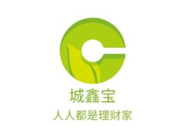 城鑫宝金融公司logo设计