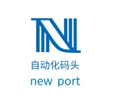 new port企业标志设计