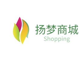 锦州扬梦商城logo标志设计